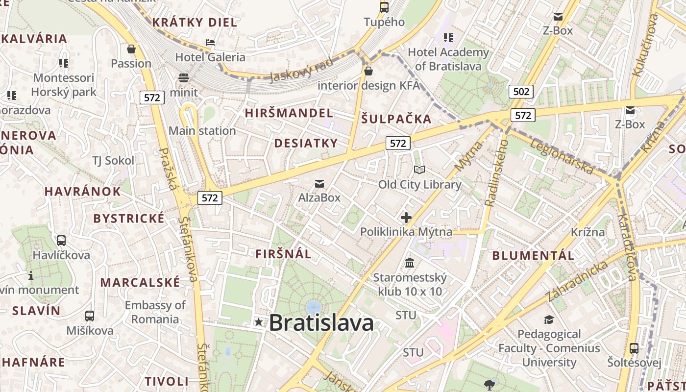 map