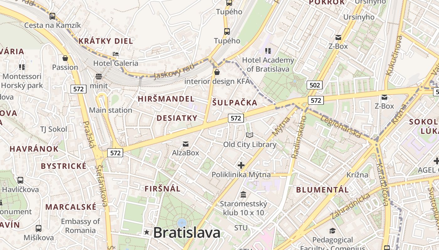 map