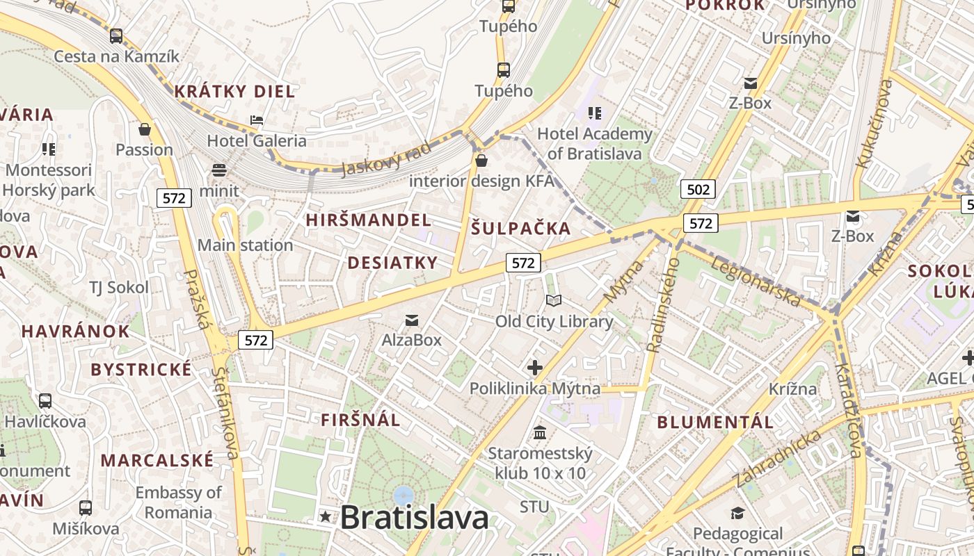 map