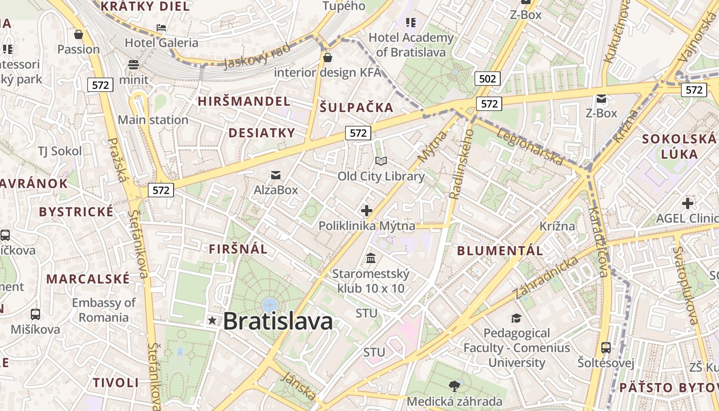 map