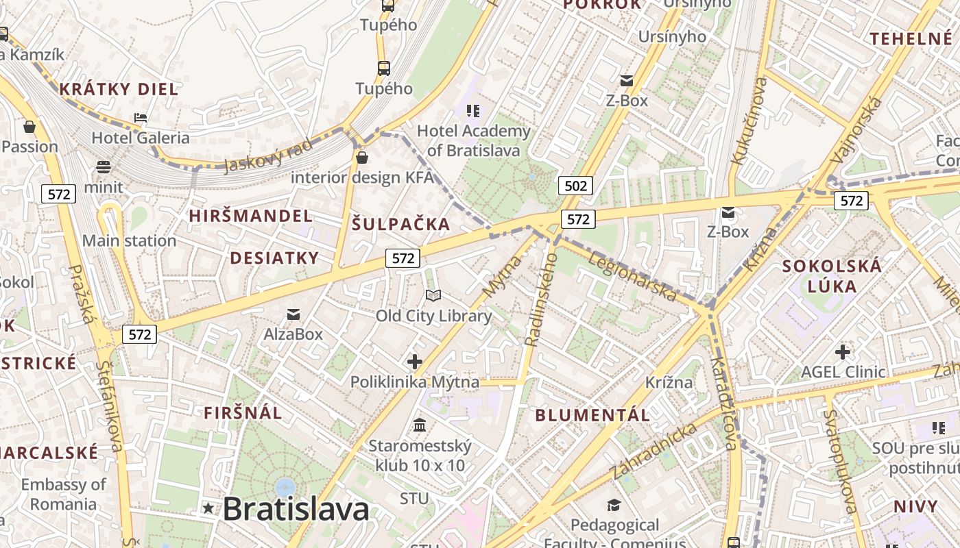 map