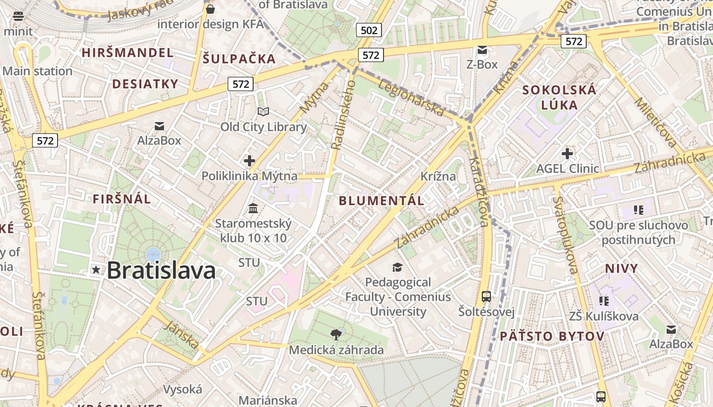 map