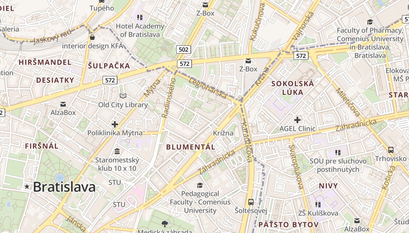 map