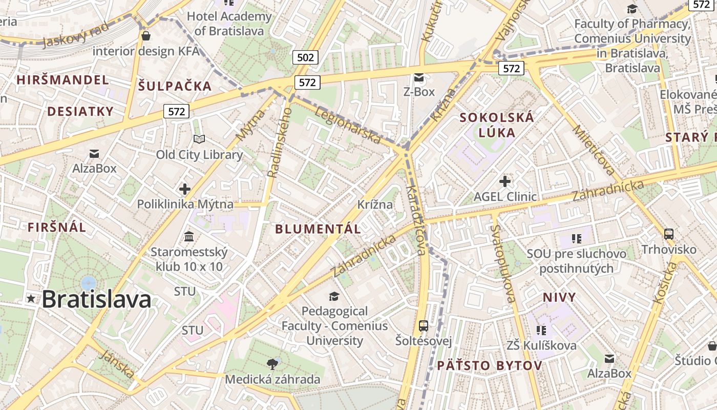 map